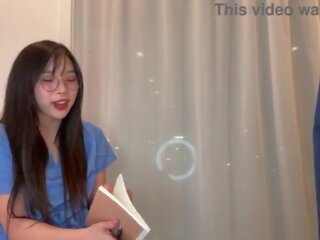 Creepy expert Convinces Young Medical doctor Korean sweetheart to Fuck to Get Ahead